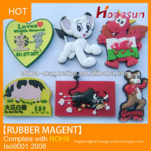 custom design soft PVC fridge magnets free coloring magnet